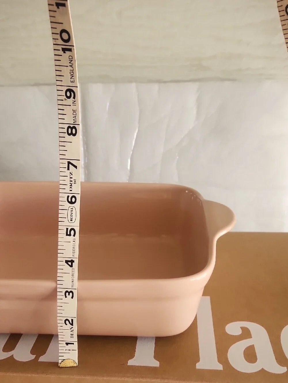 Our Place Glazed Ceramic Large Baker with Handles, New